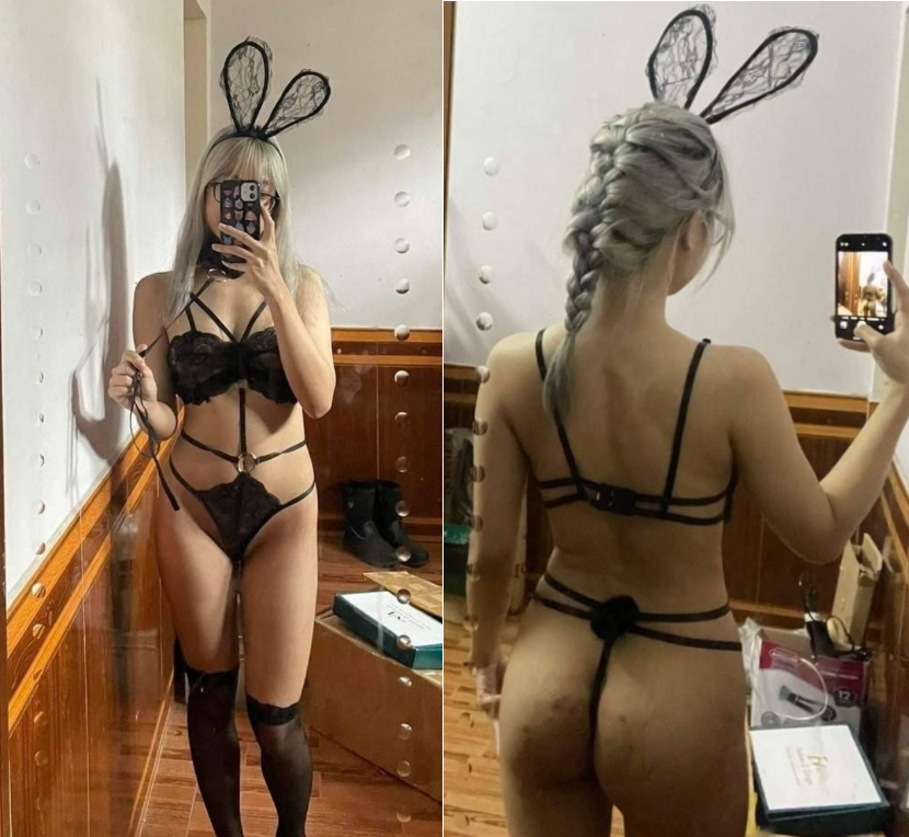 Em hóa thỏ dâm địt với anh