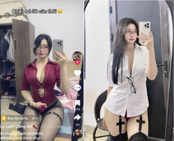 Ngắm em hàng xịn hay khoe lưng trần